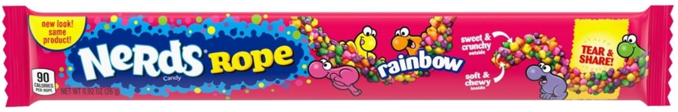 Nerds Rope Rainbow 26g x 24ct