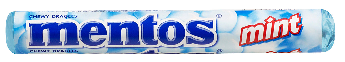 Mentos Roll Mint 37.5g x 40ct
