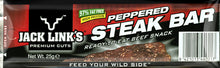 Jack Links Steak Bar Peppered 25g x 12ct