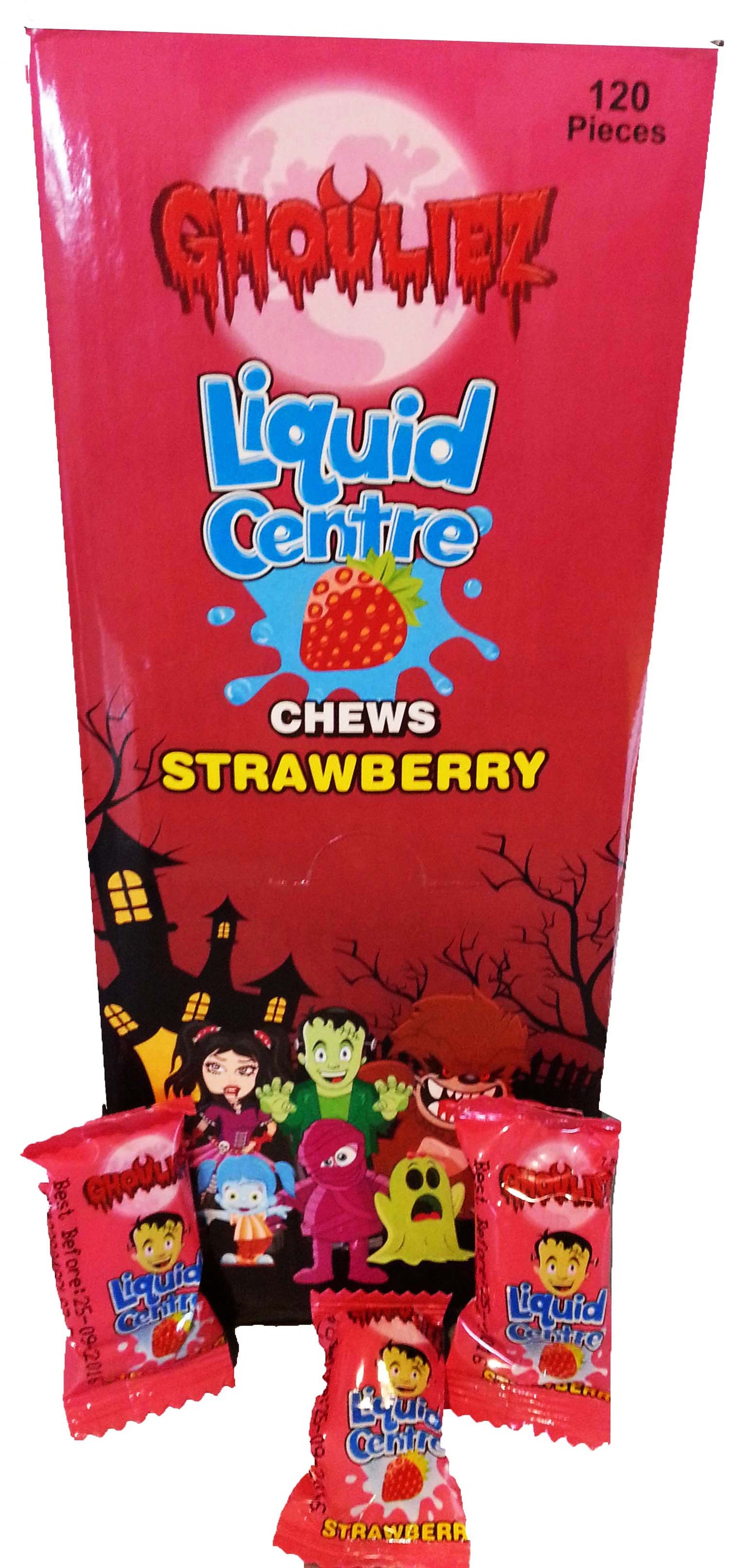 Ghouliez Liquid Centre Strawberry 7.5g x 120ct