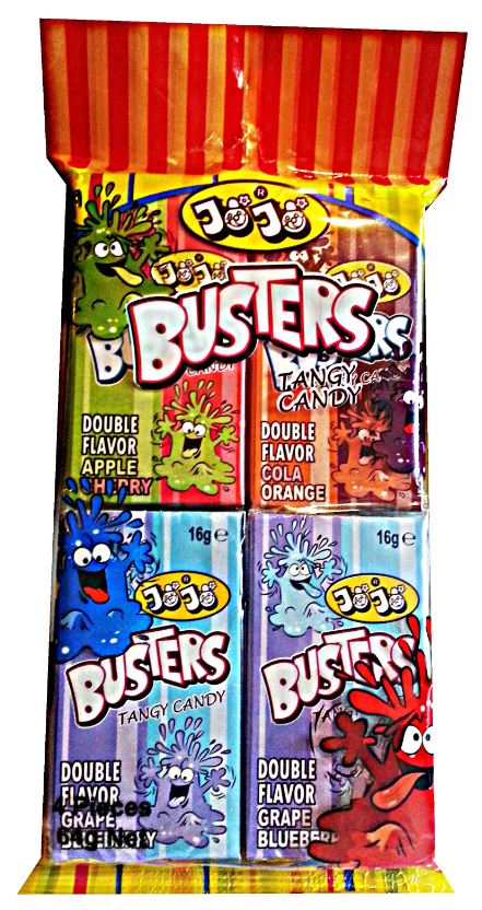 JoJo Busters Tangy assorted 4 pack x 12ct