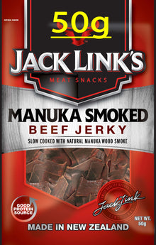Jack Links 50g Beef Manuka Smoked Jerky x 10ct