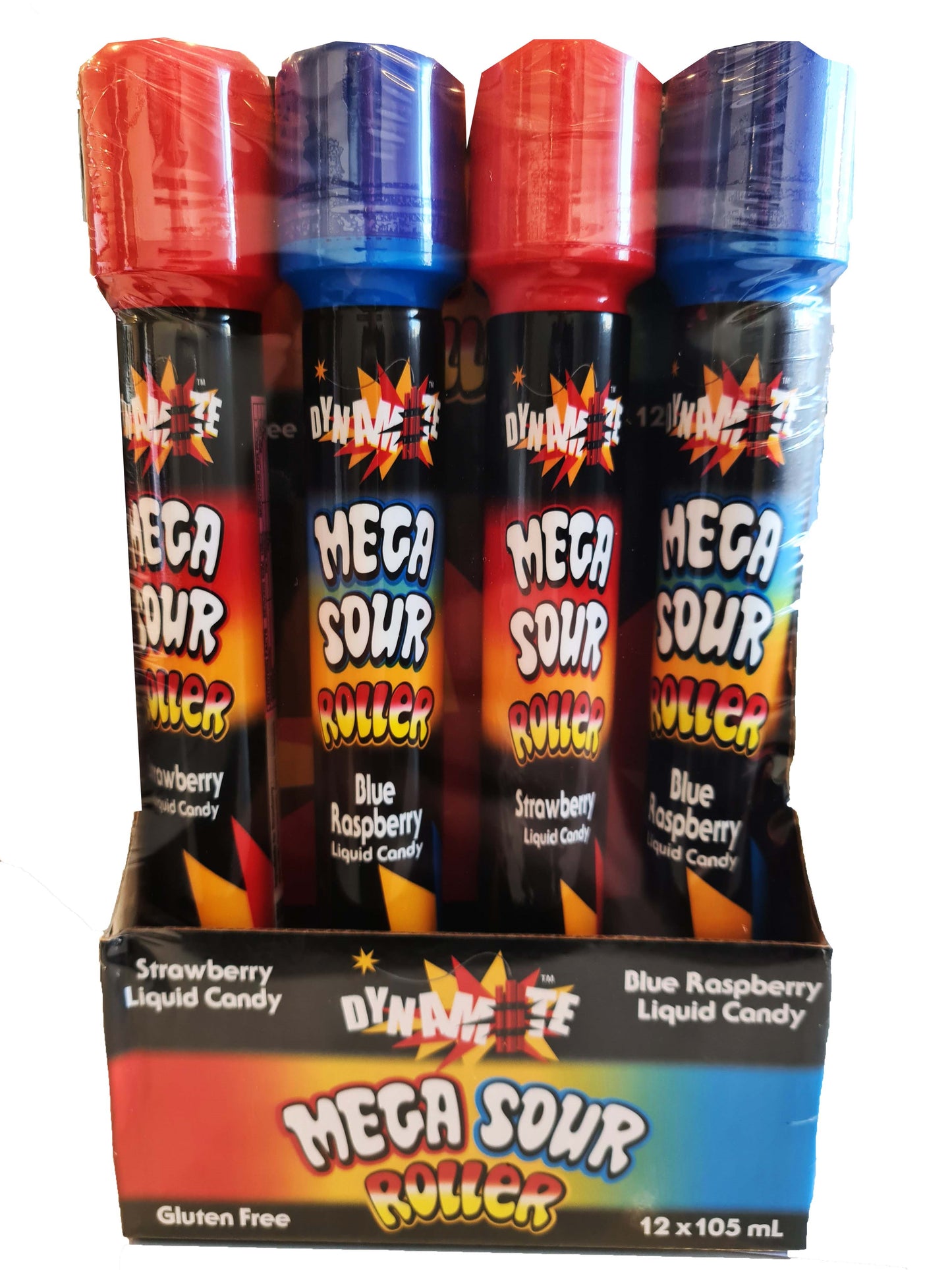 Dynamite Mega Sour Roller 105ml x 12ct