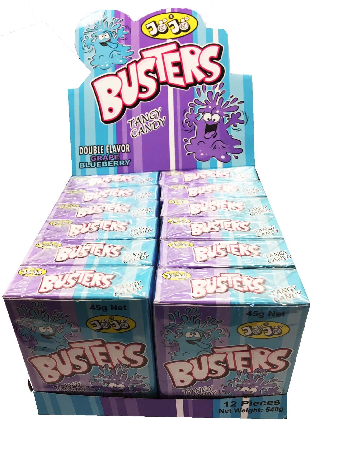 JoJo Busters Tangy Grape & Blueberry x 12ct