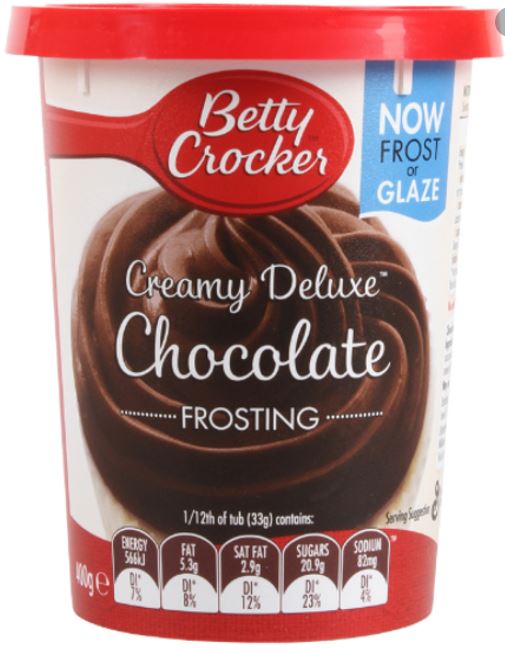 Betty Crocker Chocolate Frosting 400g x 4ct