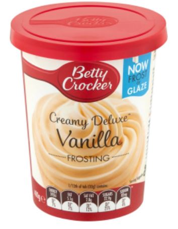 Betty Crocker Vanilla Frosting 400g x 4ct