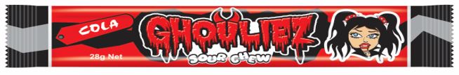 Ghouliez Sour Chews - Cola 28g x 72ct