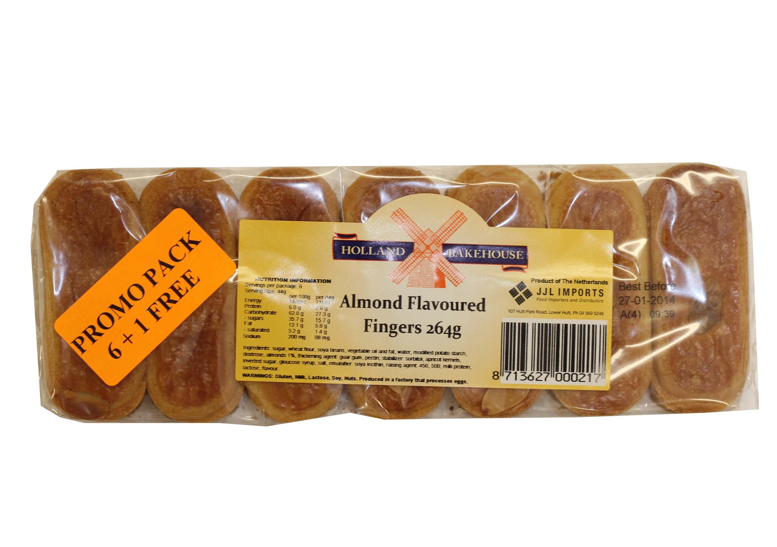 Almond Fingers 264g x 12ct – DutchRusk