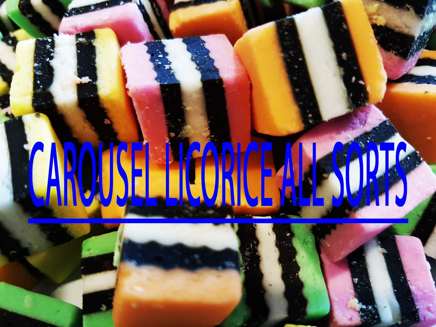 Carousel Licorice Allsorts 2Kg x285ct