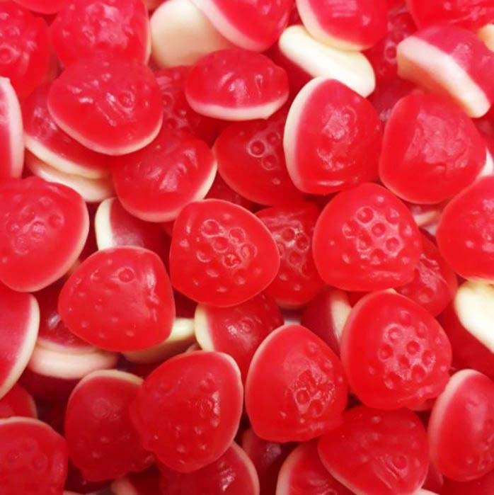 Rainbow 1kg Strawberries n Cream x 200ct