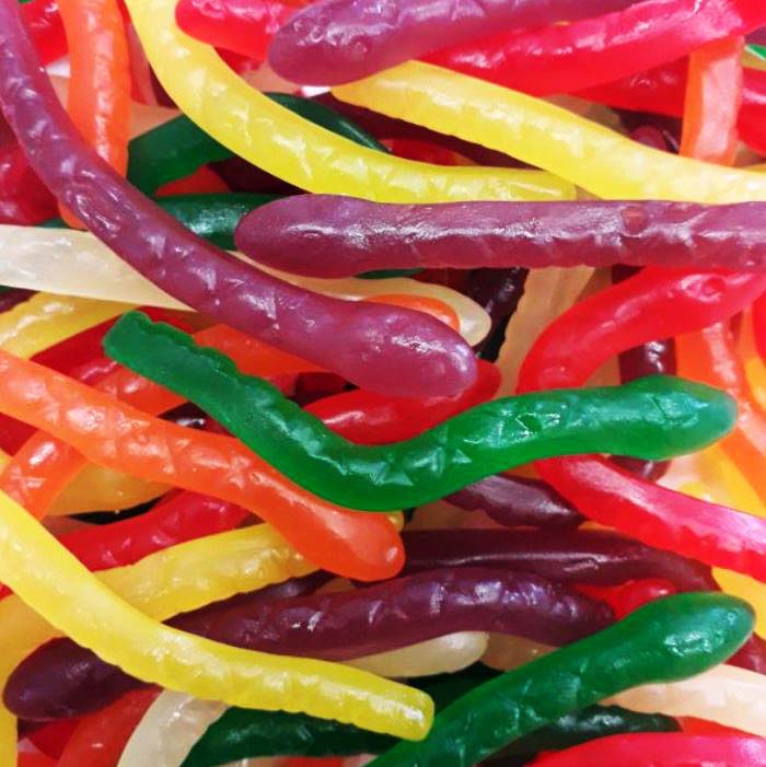 Rainbow 1kg Snakes x 140ct