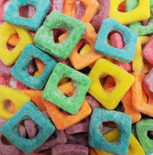 Rainbow 1Kg Sour Squares x 180ct