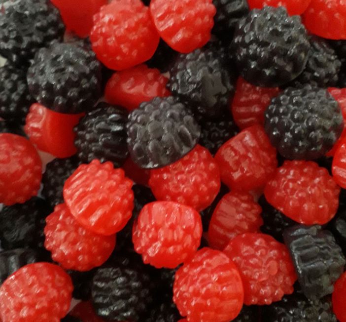 Rainbow 1Kg Blackberry n Raspberry x 160ct