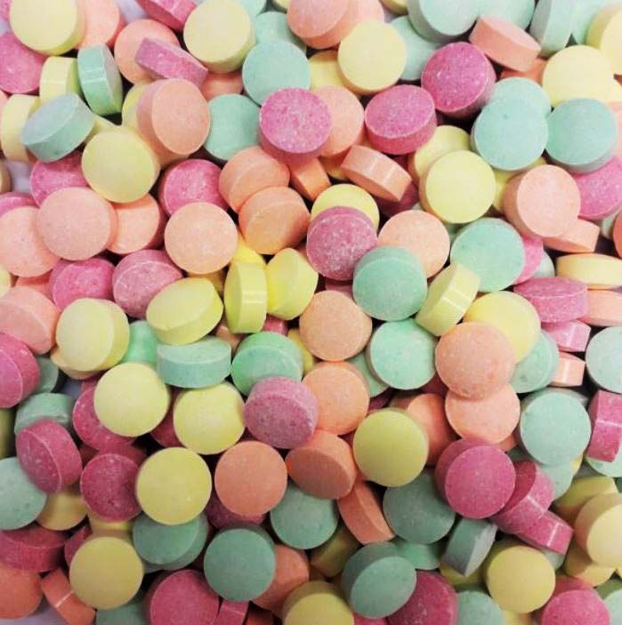 Rainbow 1Kg Fizzies x 450ct