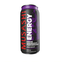 Musashi Energy 500ml - Grape x 12ct