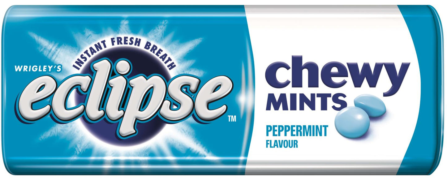 Eclipse Chewy Mints Peppermint 27g x 20ct