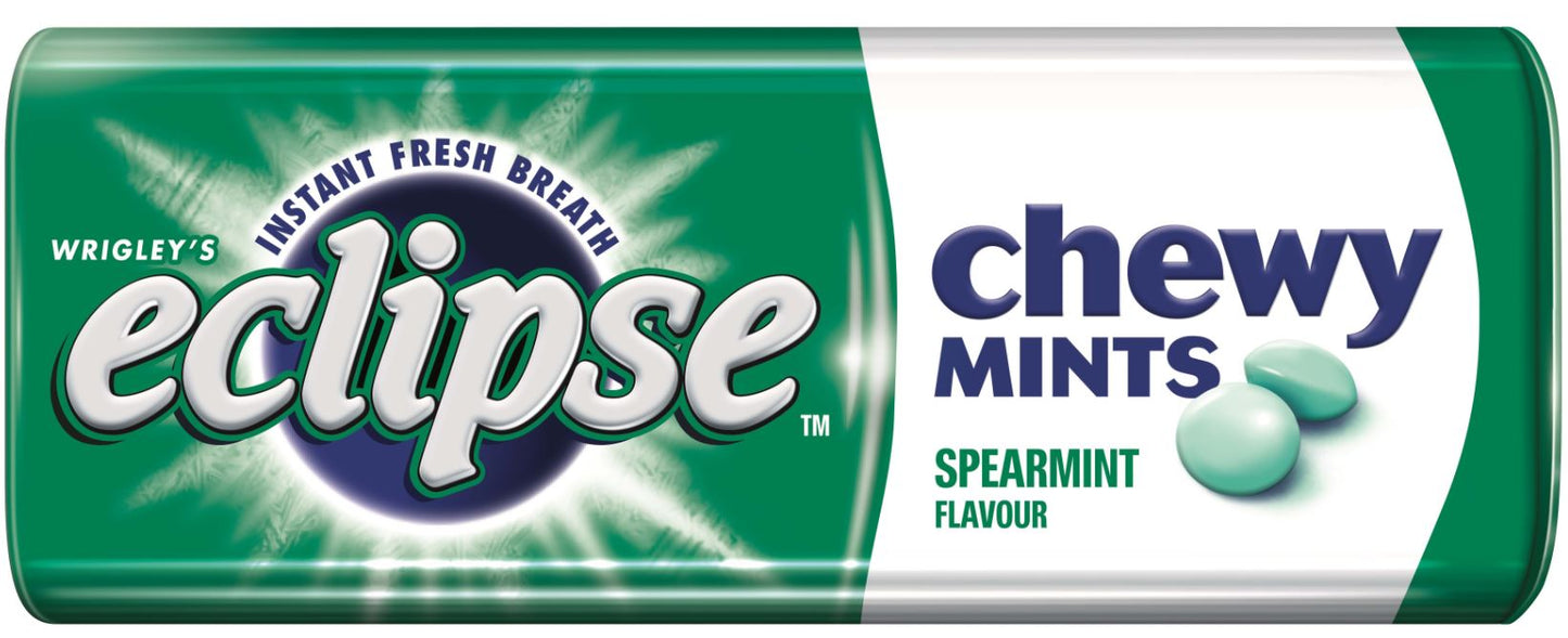 Eclipse Chewy Mints Spearmint 27g x 20ct