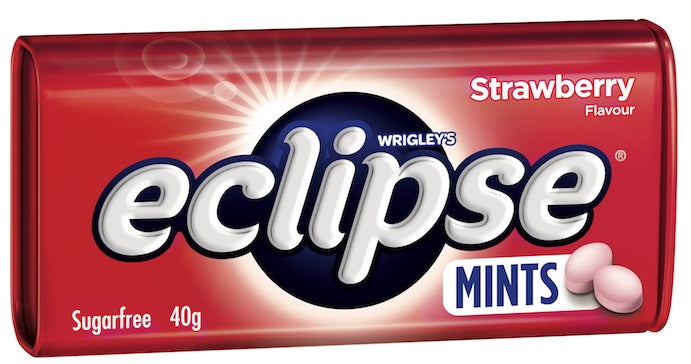 Eclipse Mints 40g Tin - Strawberry x 12ct