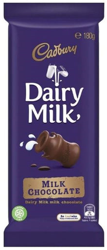 Cadbury 180g Dairy Milk Block x 16ct