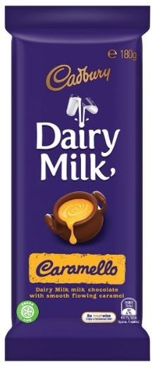 Cadbury 180g Caramello Block x 15ct