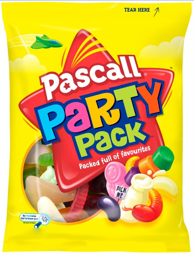 Pascall Family Bag Party Pack 180g x 18ct