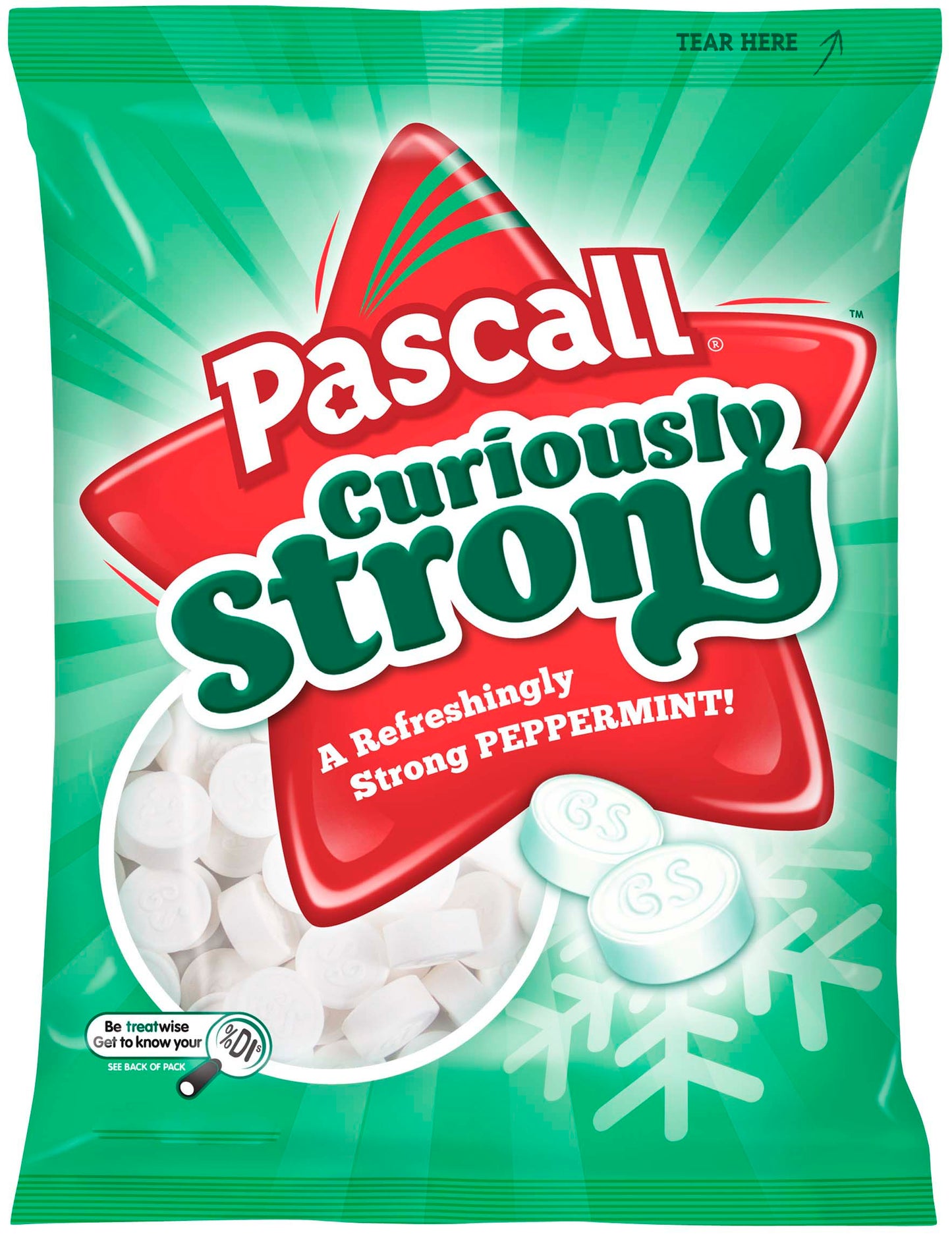 Pascall Family Bag Curiously Strong Peppermint 150g x 14ct