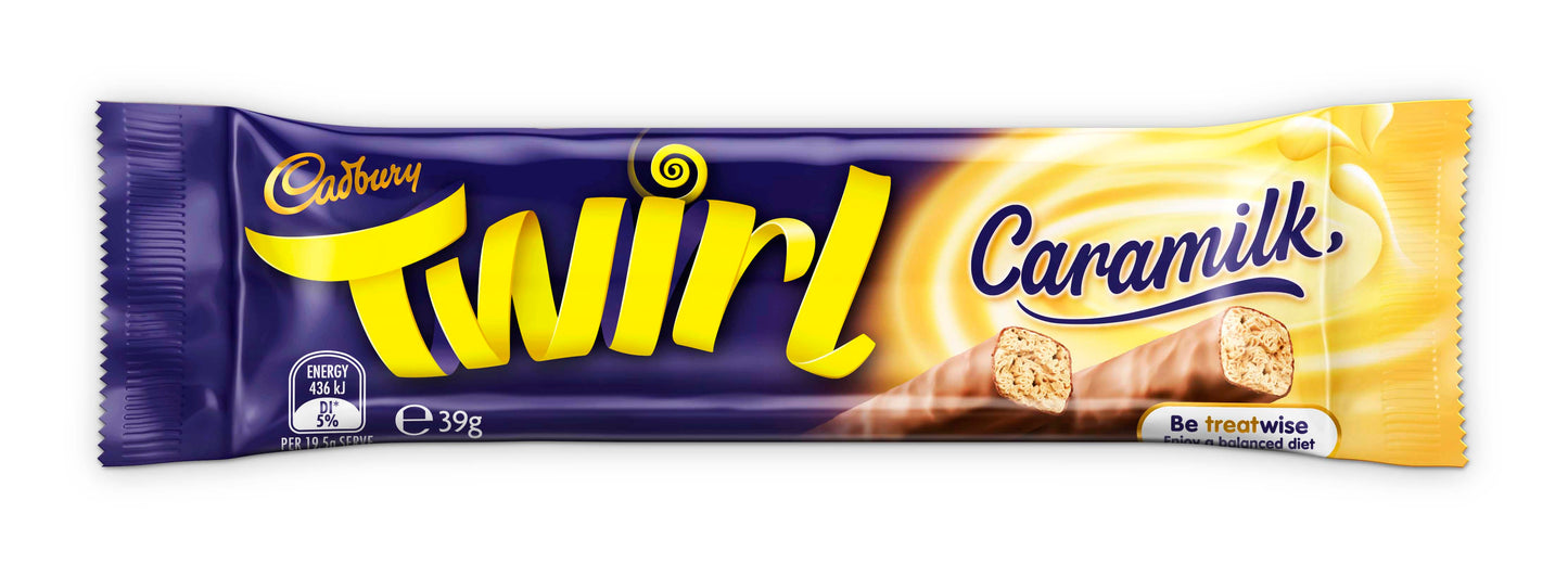 Cadbury 39g Twirl Caramilk x 42ct