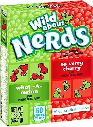 Wonka Nerds 46.7g Watermelon Cherry x36ct