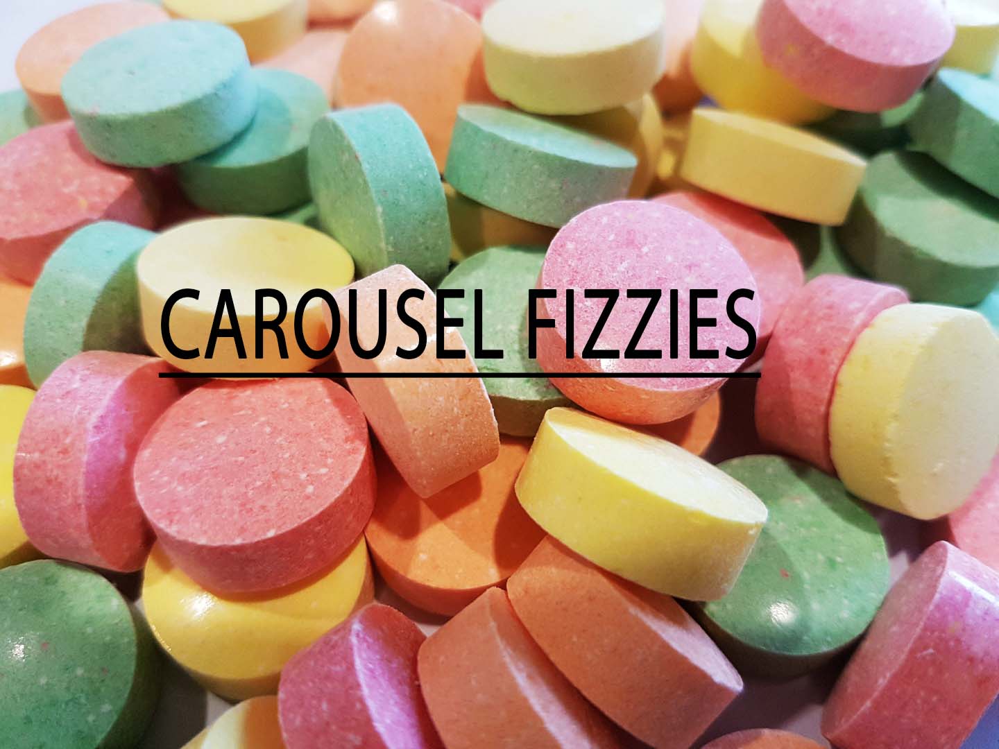 Carousel Giant Fizzies 2Kg x 500 approx