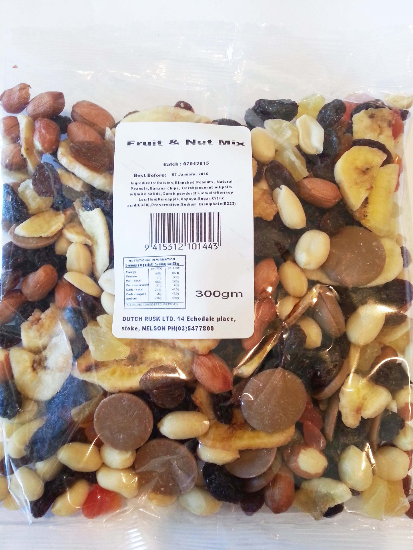 Fruit Nut Mix 300g x 20ct