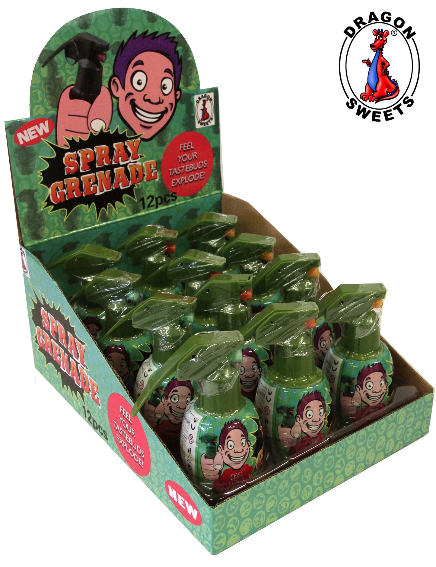 Dragon Spray Grenade Candy 50ml x 12ct
