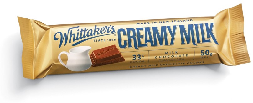 Whittakers Chunk Creamy Milk 50g x36ct
