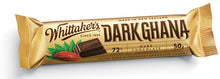 Whittakers Chunk 72% Dark Ghana 50g x36ct