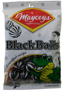 Mayceys Handy Bag 100g Blackballs x 10ct