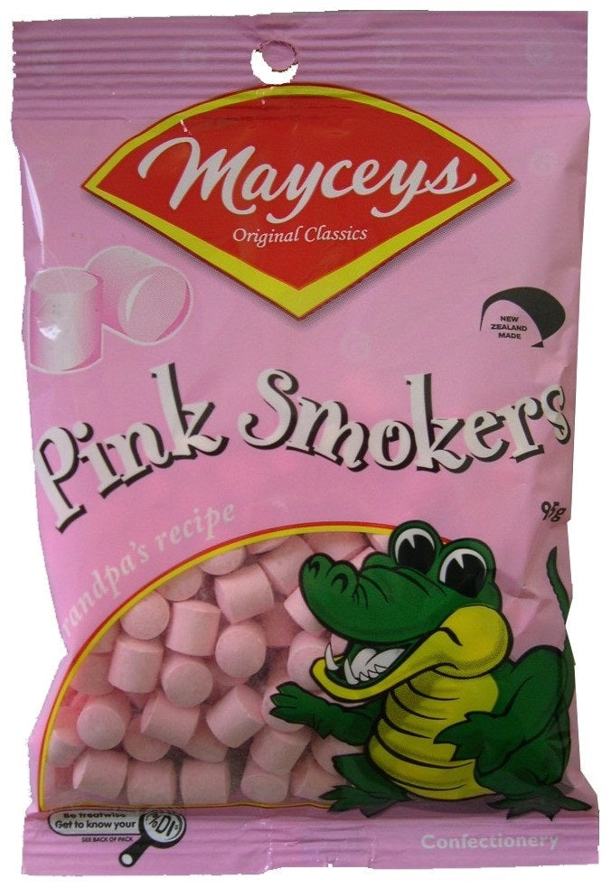 Mayceys Handy Bag 95g Pink Smokers x 10ct