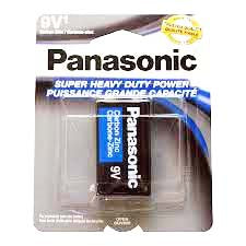 Batteries - Panasonic 9V