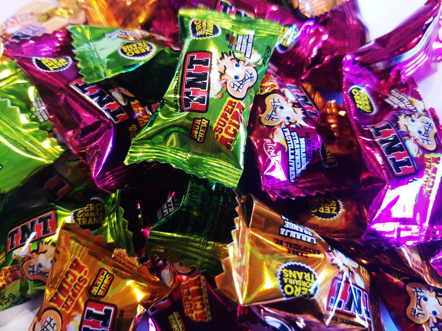TNT Sour Chews 1Kg x 222ct