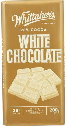 Whittakers Blocks 250g White Chocolate x 12ct