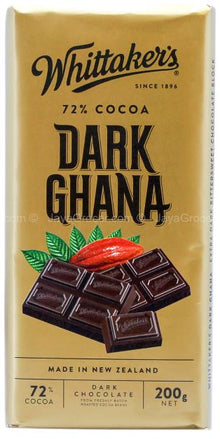 Whittakers Blocks 250g Dark Ghana 72% x 12ct